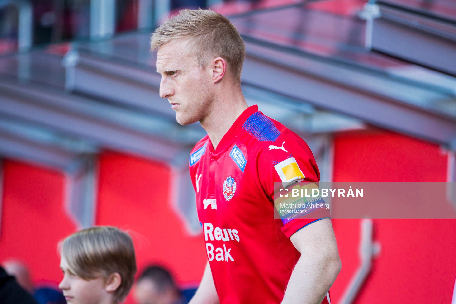 Helsingborgs Peter Larsson kommer in