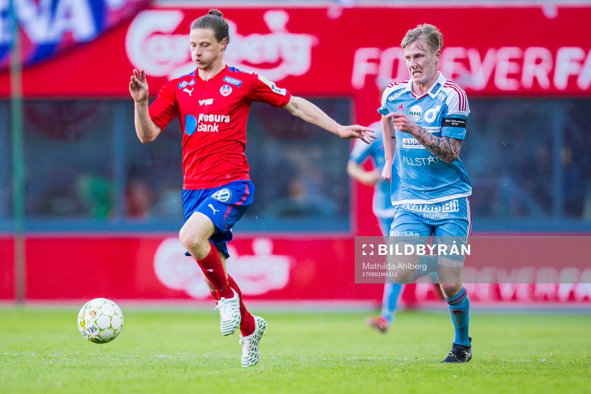 Degerfors Erik Sachs försöker komma ifatt Helsingborgs