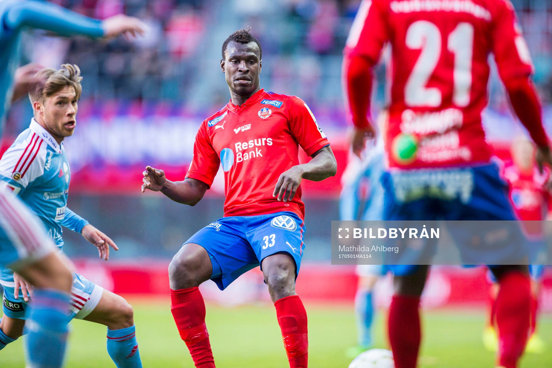 Helsingborgs Edwin Gyimah