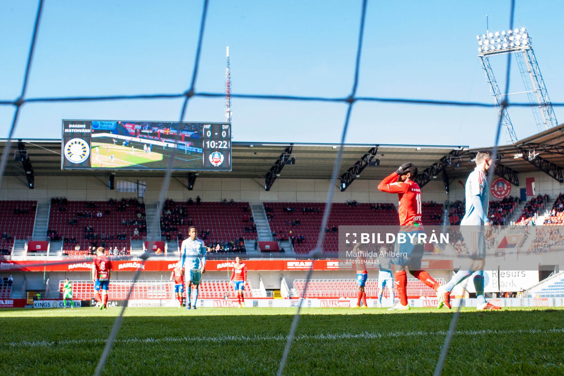 Helsingborgs Oke Akpoveta deppar