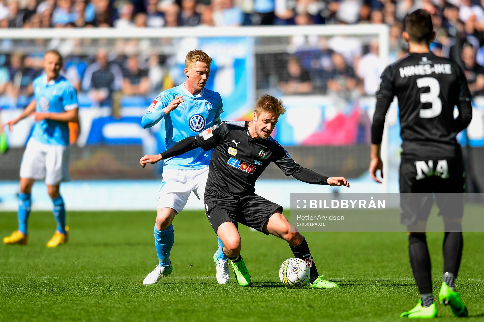 Malmö FFs Anders Christiansen och Örebros Johan
