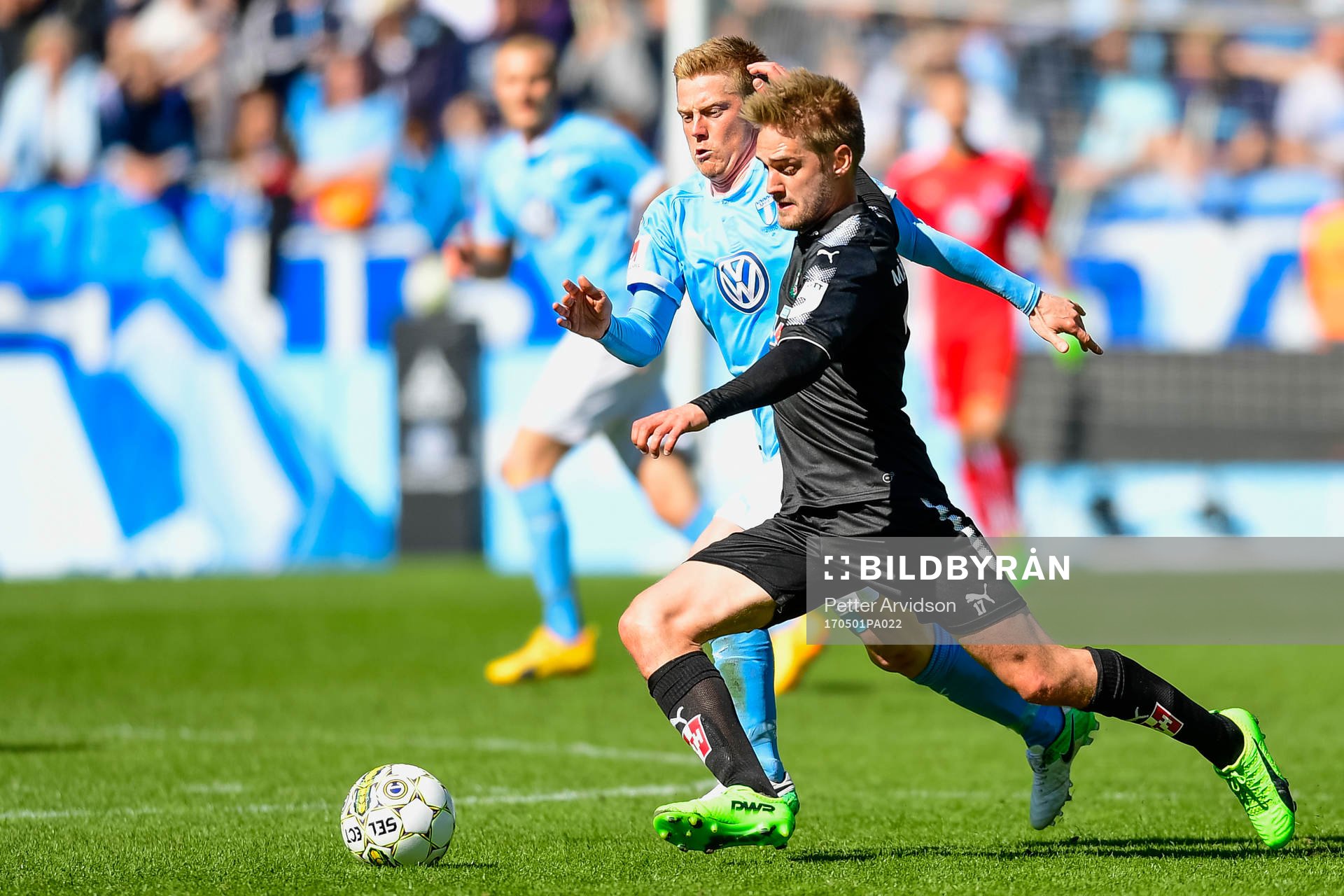 Malmö FFs Anders Christiansen och Örebros Johan