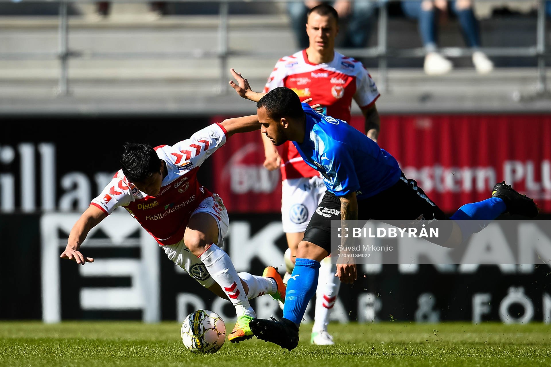 Kalmars Romário Pereira Sipião och Halmstads Marcus
