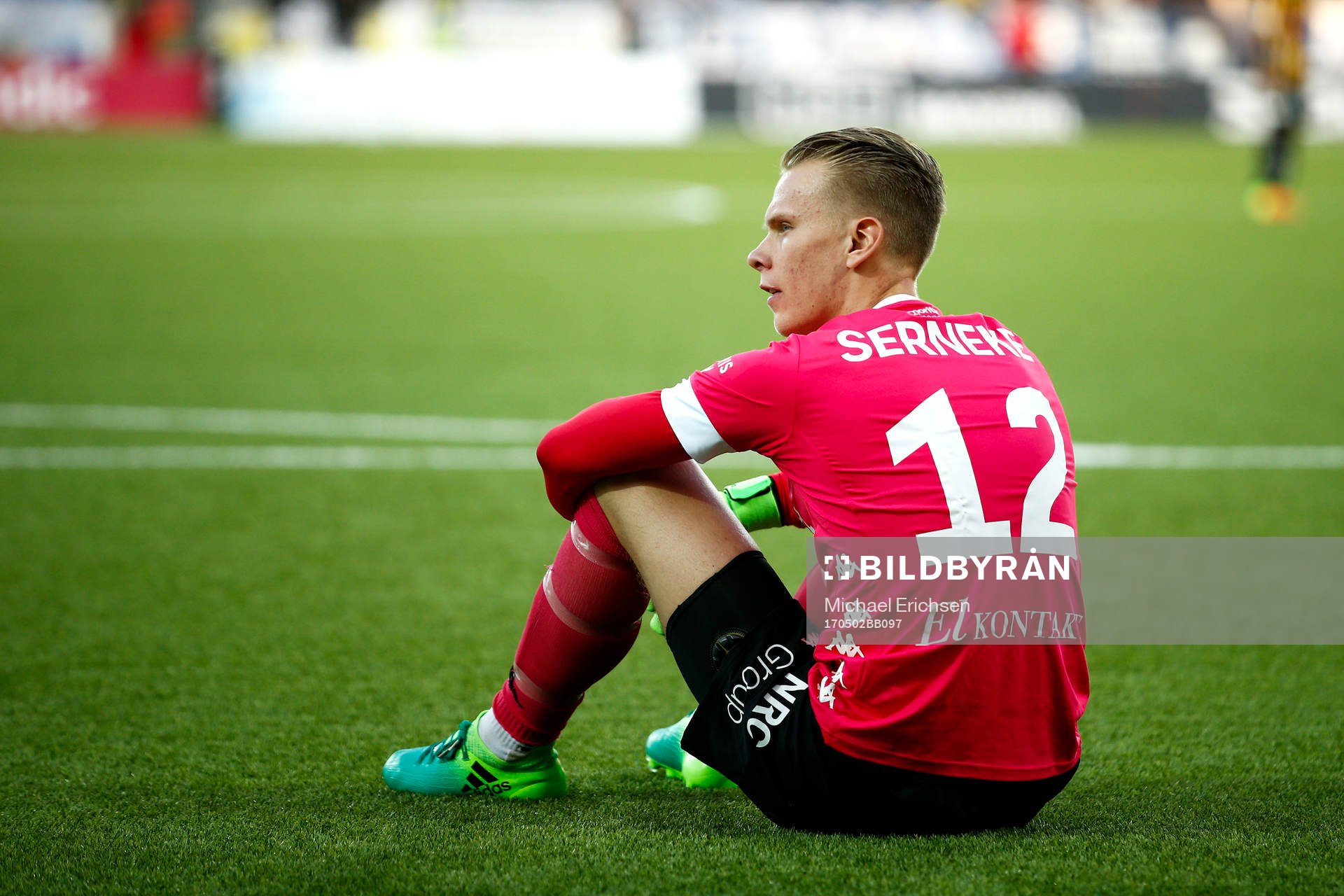 IFK Göteborgs målvakt Pontus Dahlberg deppar