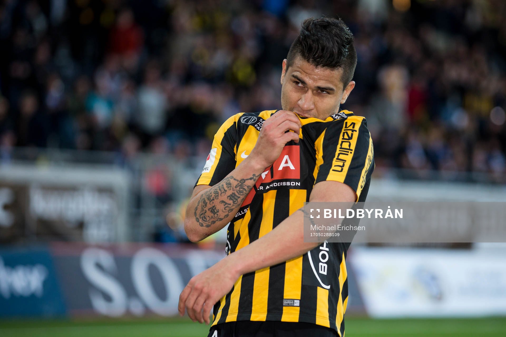 Häckens Paulinho jublar