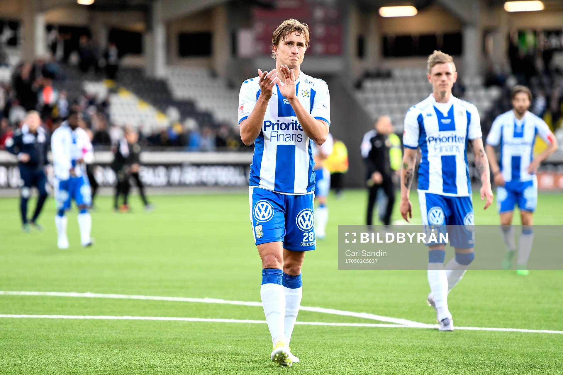 IFK Göteborgs Thomas Rogne deppar