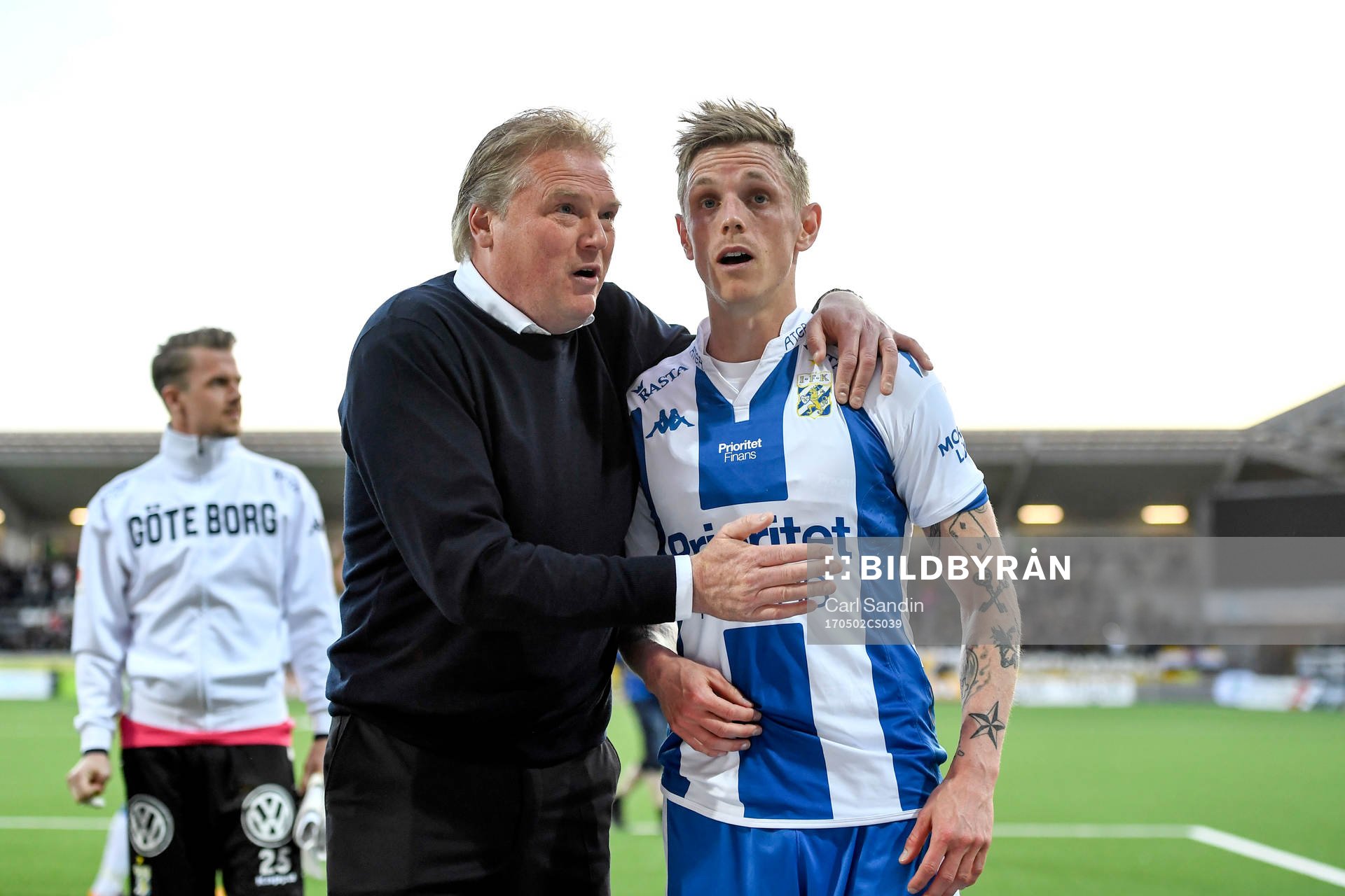 IFK Göteborgs tränare Jörgen Lennartsson och Sören