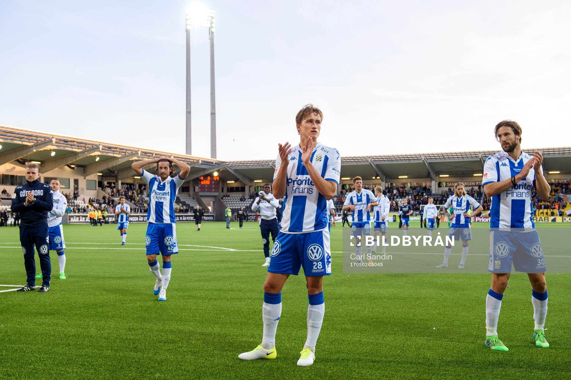 IFK Göteborgs Mikkel Diskerud, Thomas Rogne och Mattias