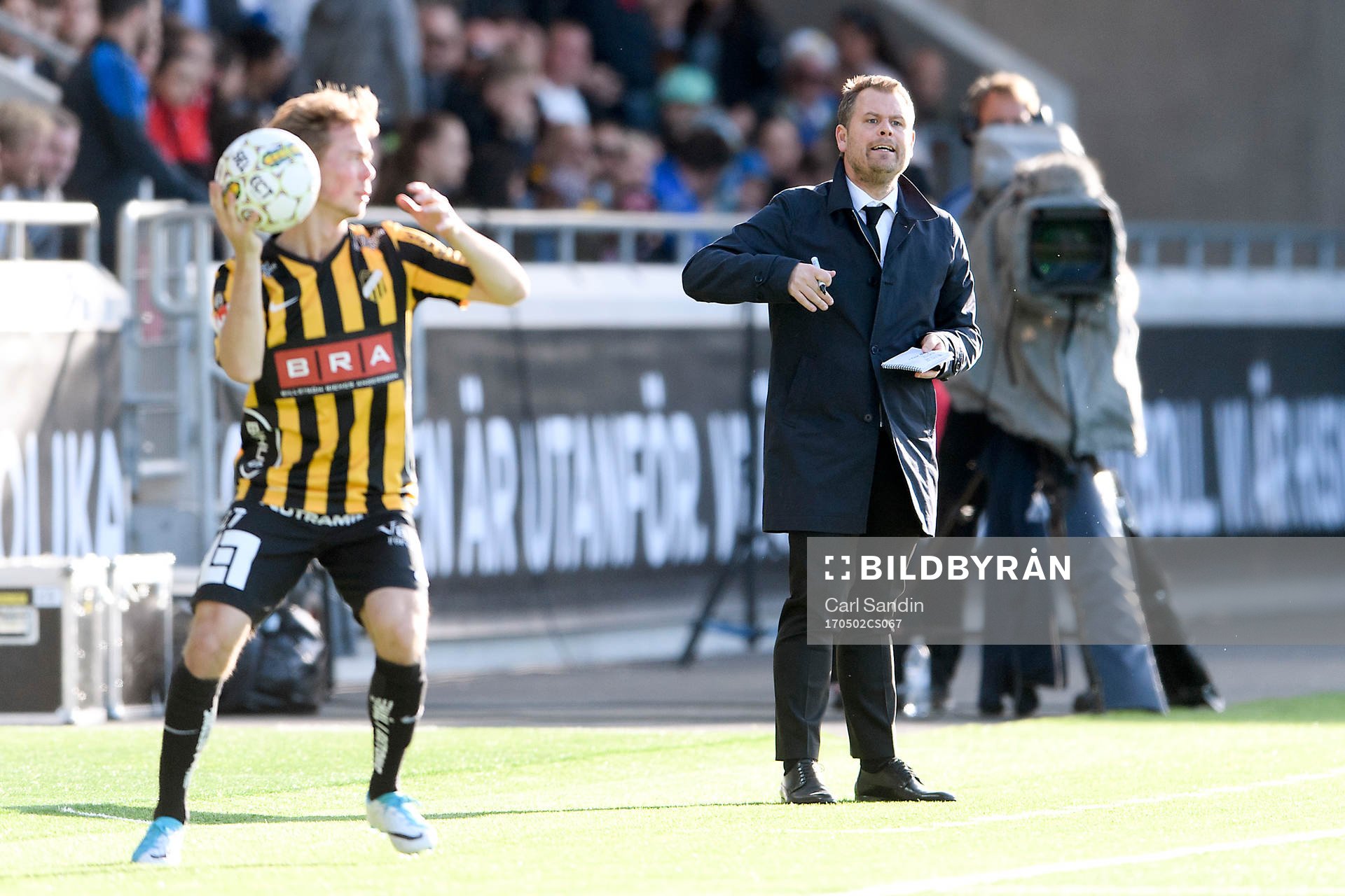 Häckens tränare Mikael Stahre