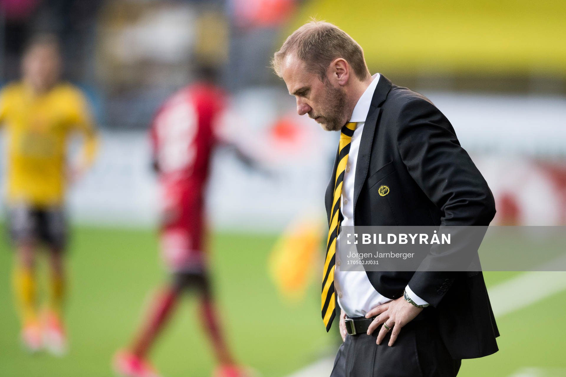Elfsborgs manager Magnus Haglund deppar