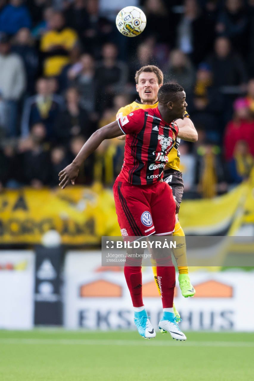 Östersunds Salisu Abdullahi Gero och Elfsborgs Jörgen Horn