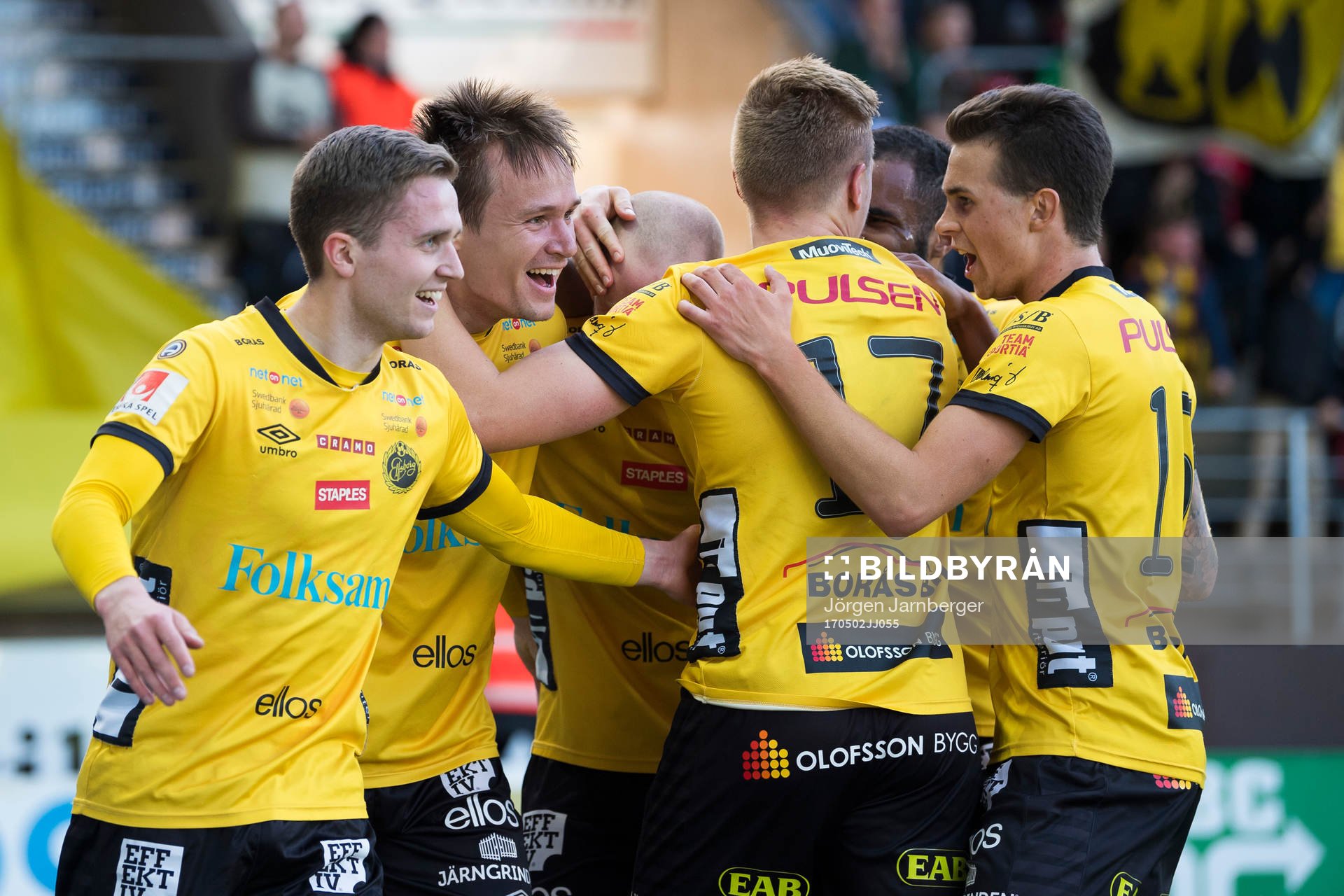 Elfsborgs Viktor Prodell jublar