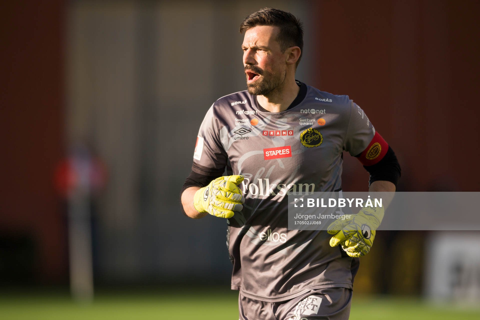 Elfsborgs målvakt Kevin Stuhr Ellegaard