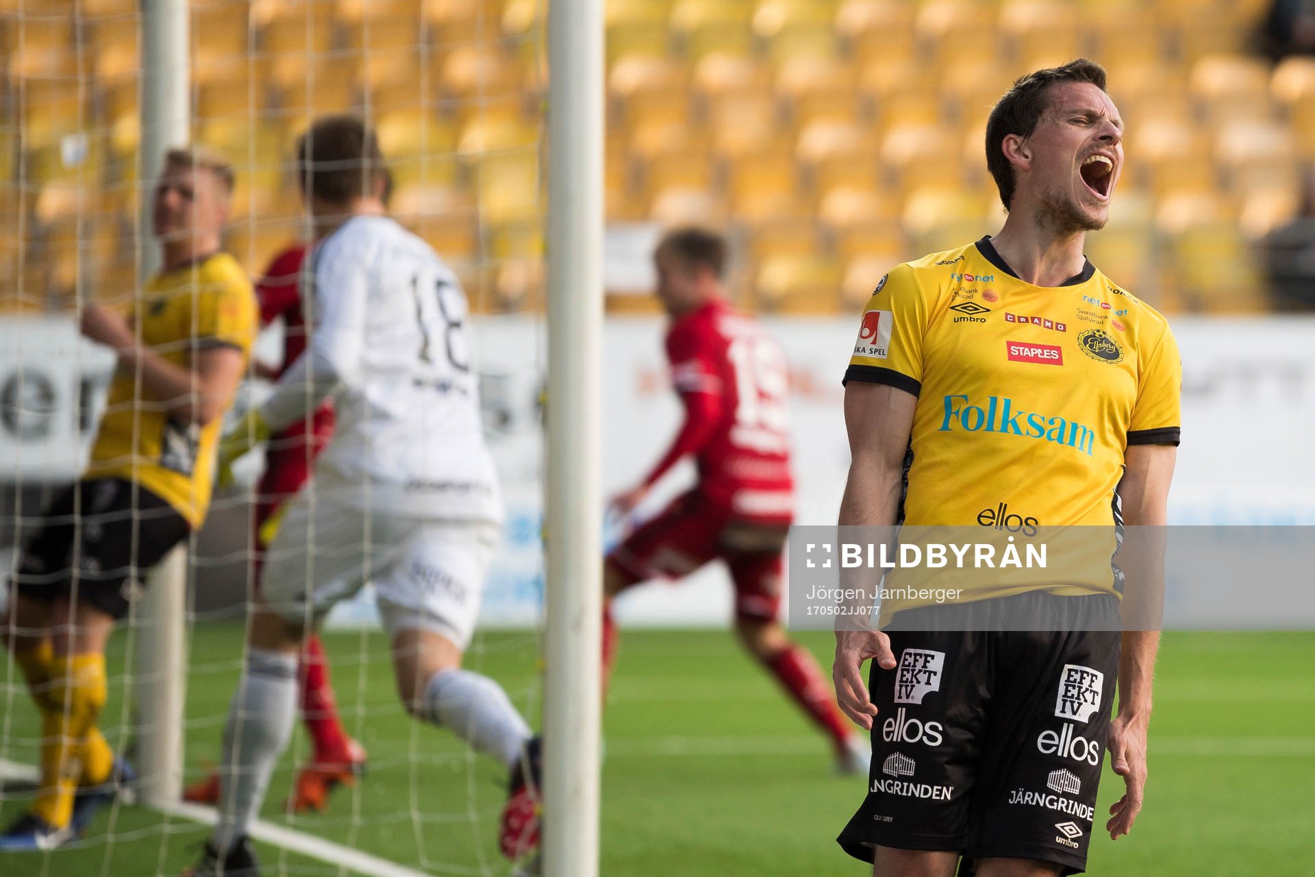 Elfsborgs Jörgen Horn reagerar