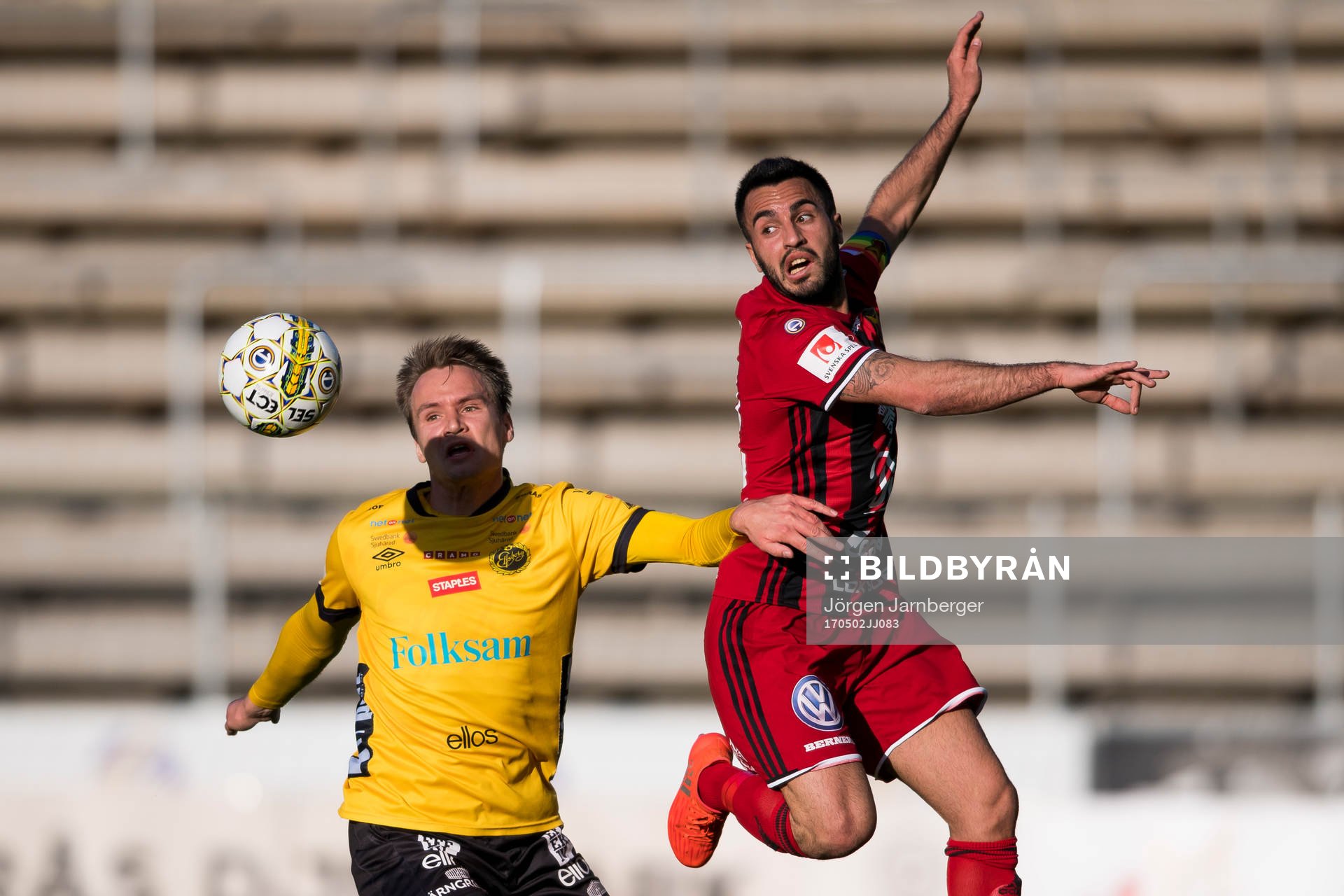 Östersunds Brwa Nouri och Elfsborgs Viktor Prodell