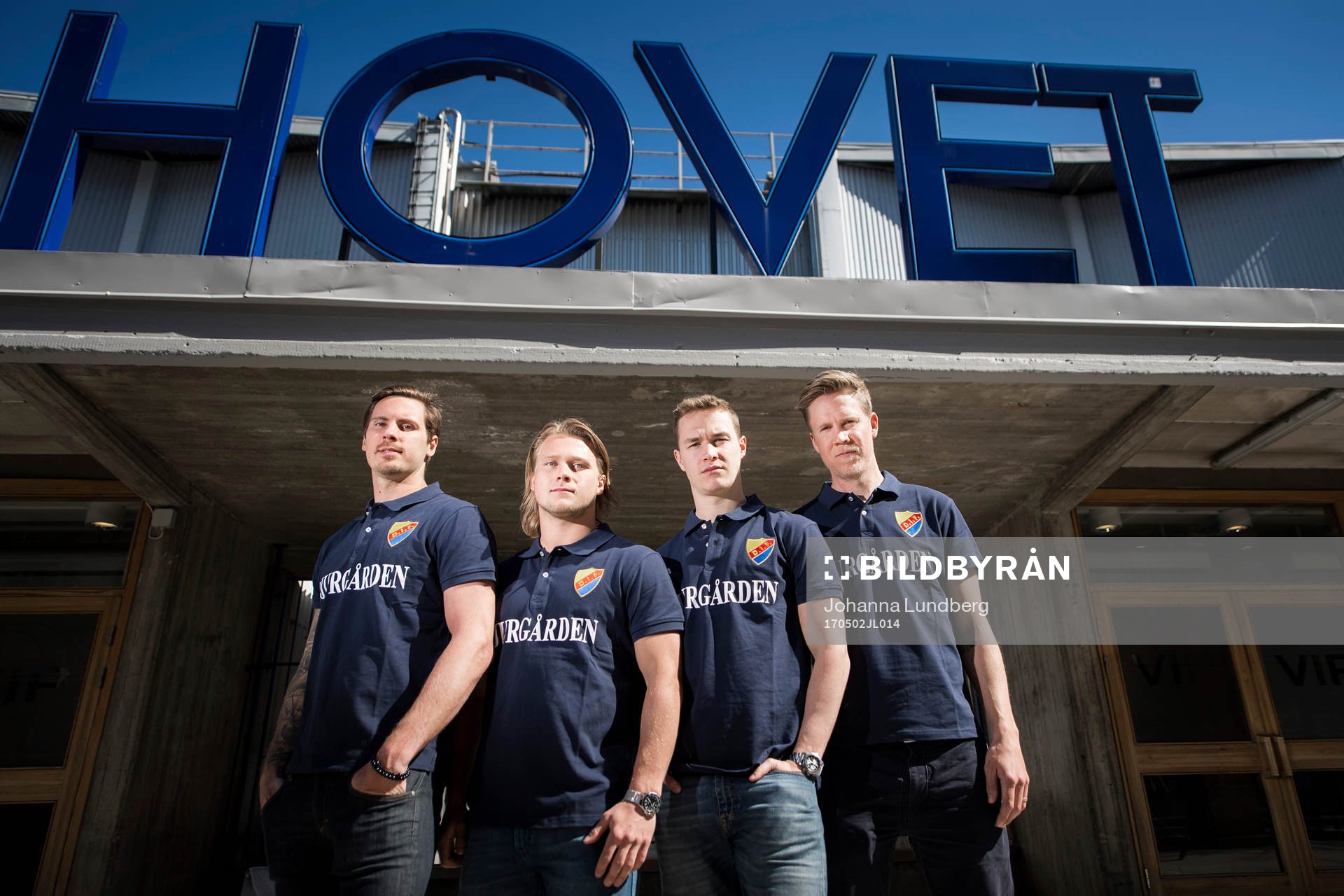 Joacim Eriksson, Jesper Pettersson, Tom Nilsson och Andreas