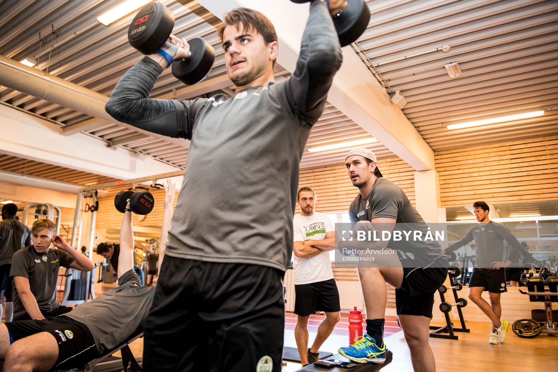 Almen Bibic och Daniel Sylwander