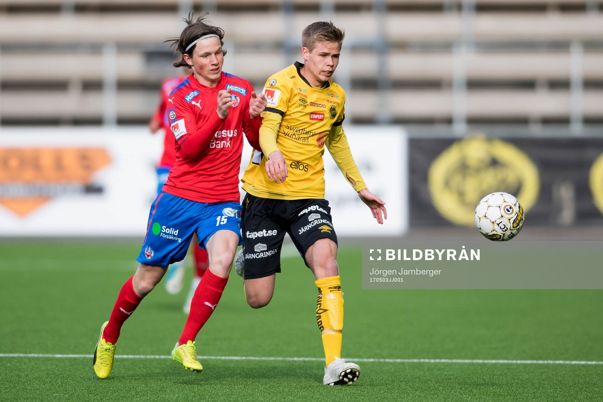 Elfsborgs Anton Thorsson och Helsingborgs Max Svensson