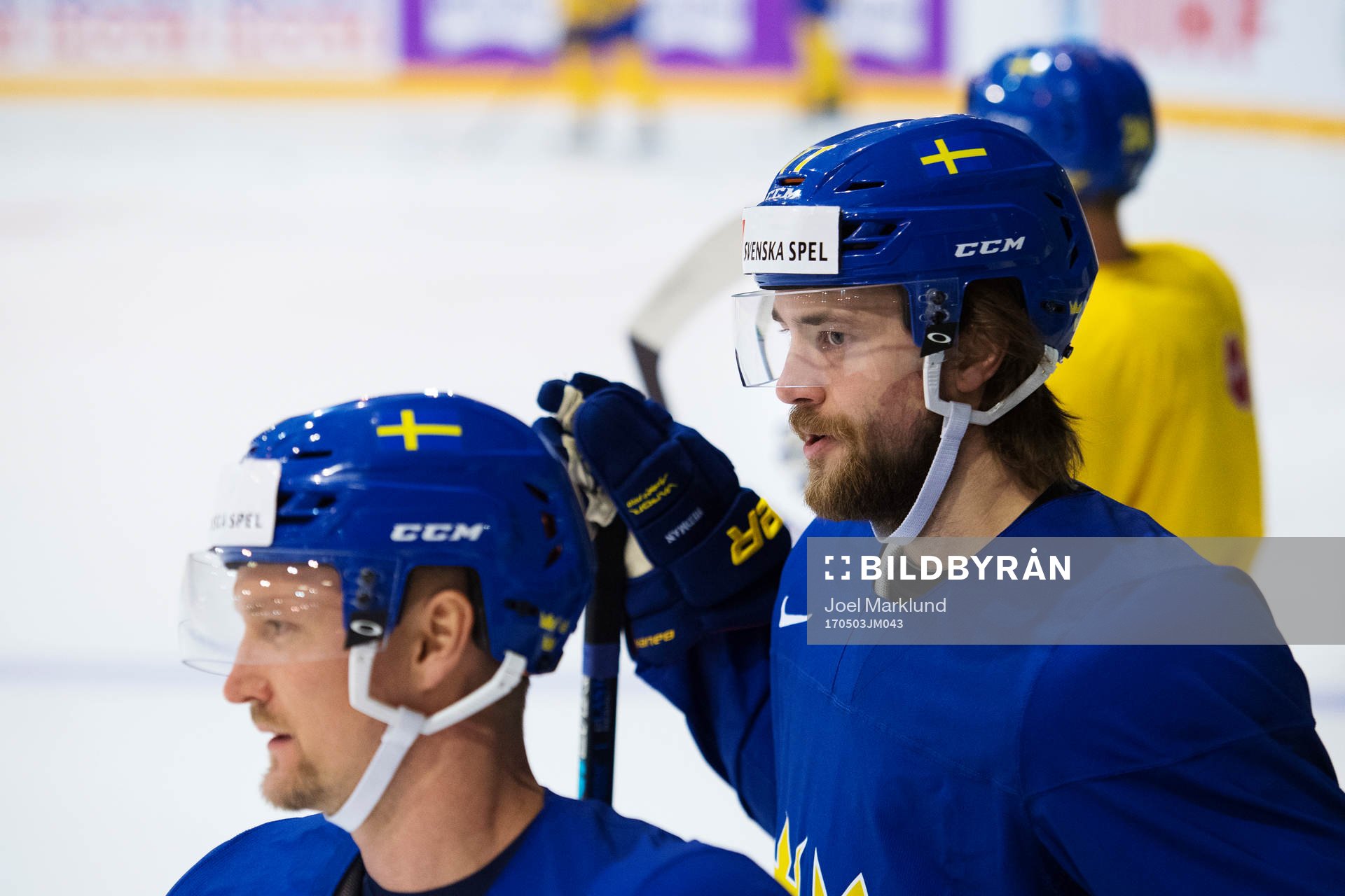 Anton Strålman och Victor Hedman
