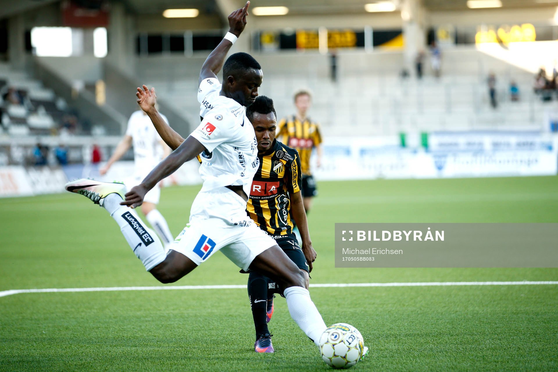 Sirius Moses Ogbu och Häckens Nasiru Mohammed