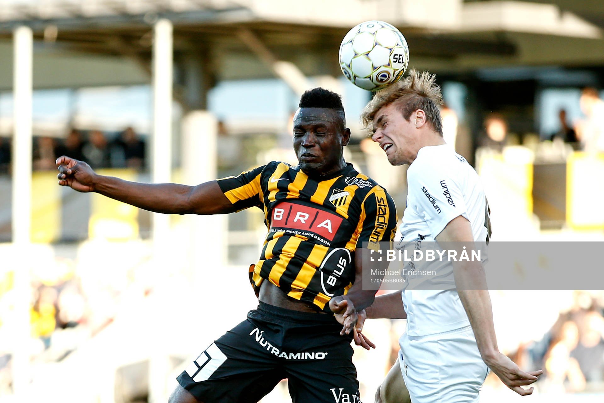 Häckens Alhassan Kamara och Sirius Daniel Jarl