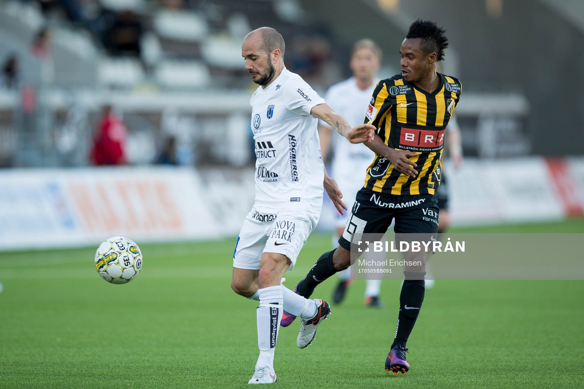 Sirius Karl Larson mot Häckens Nasiru Mohammed