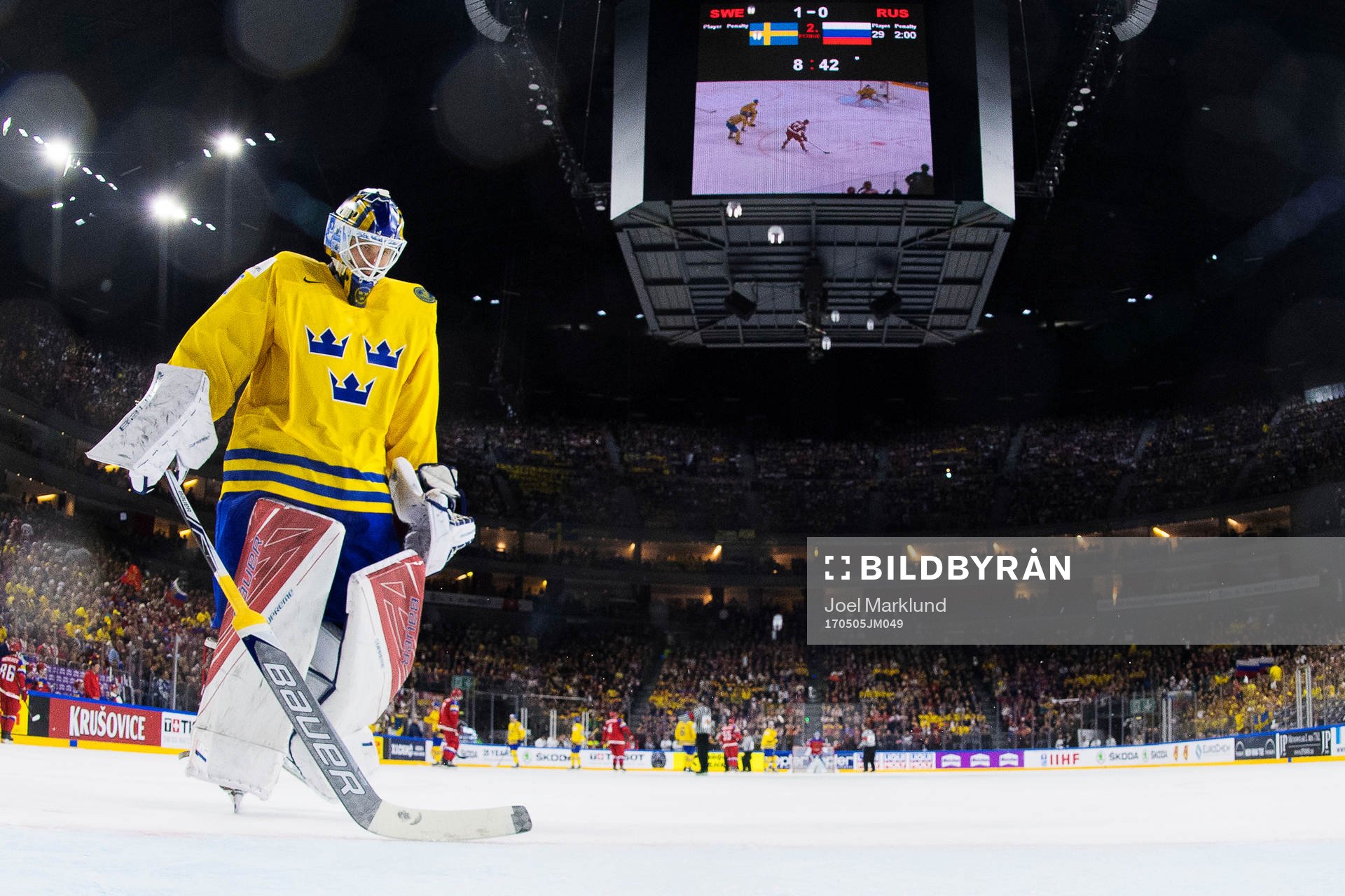 Sveriges målvakt Viktor Fasth