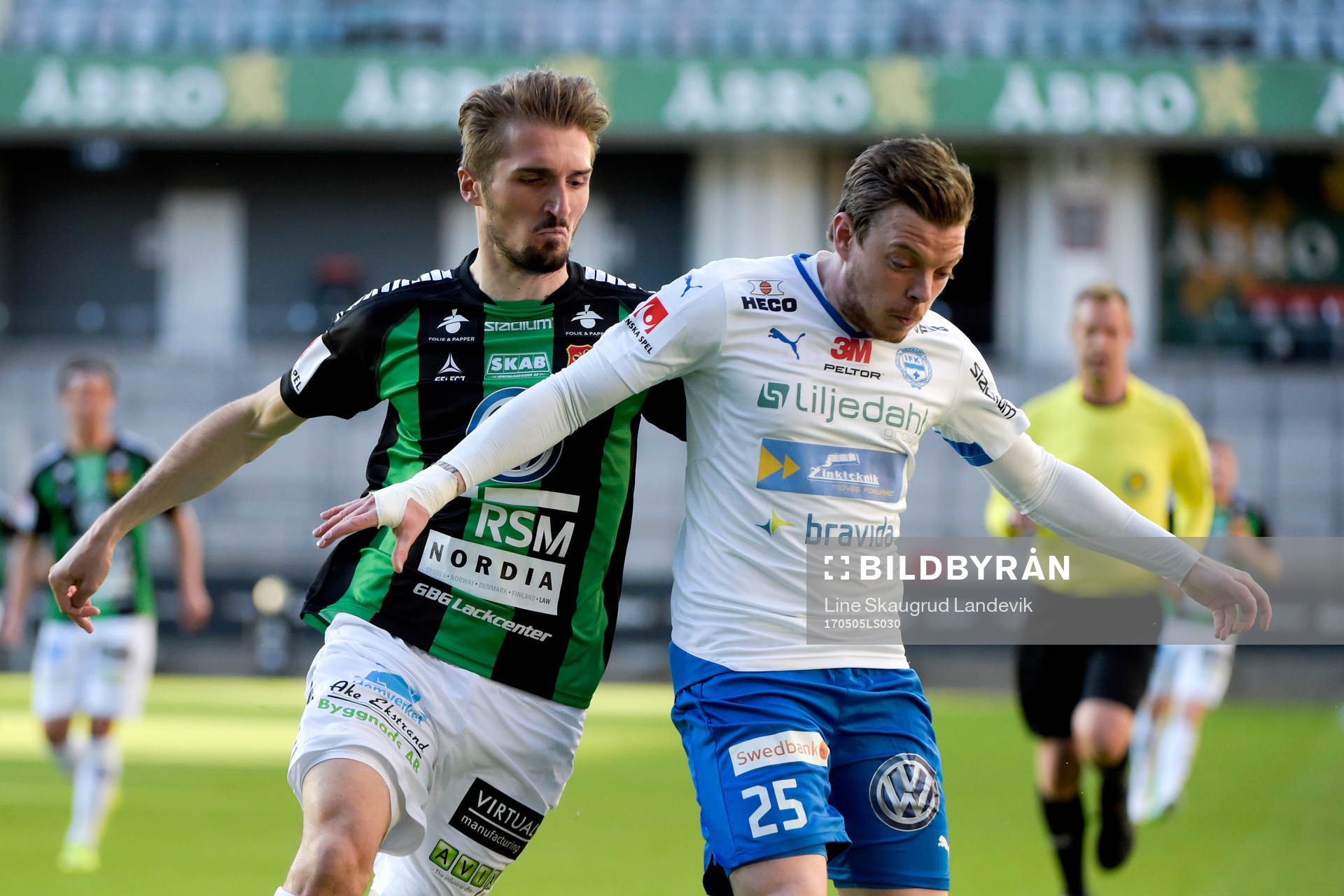 GAIS Dardan Rexhepi och Värnamos Victor Nilsson