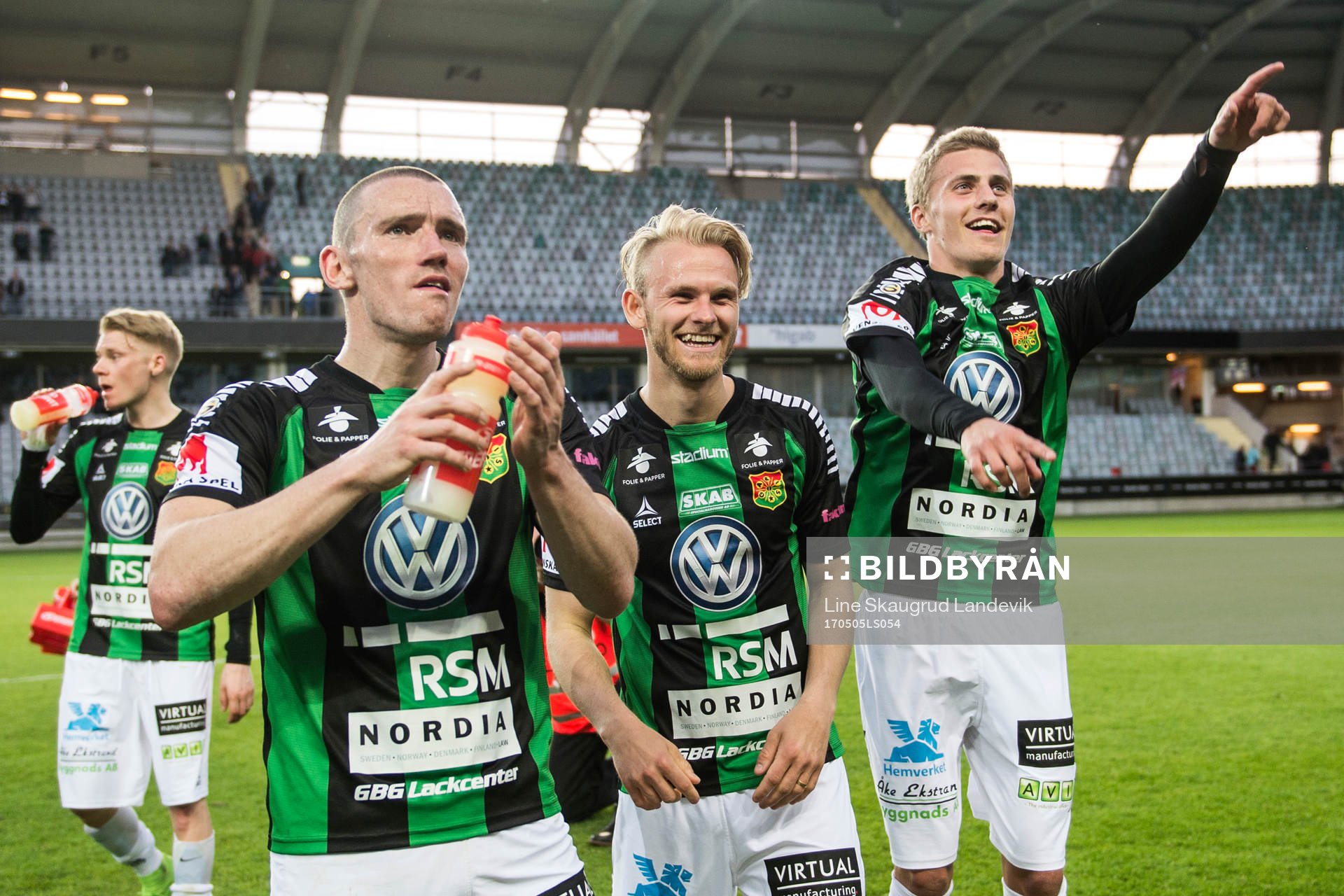 GAIS James Sinclair, Niclas Andersén och Erik Westermark