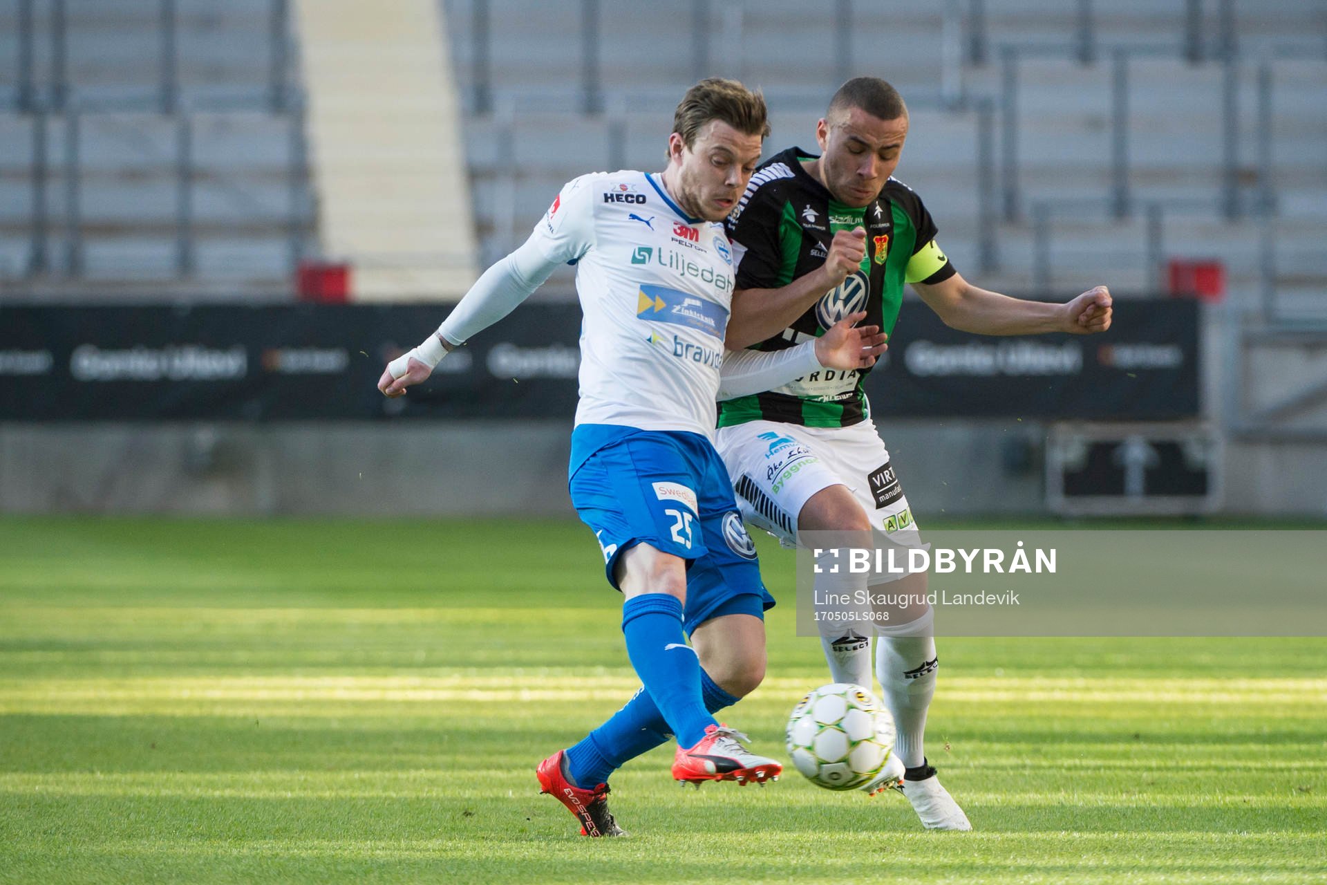 Värnamos Victor Nilsson och GAIS Malkolm Moenza