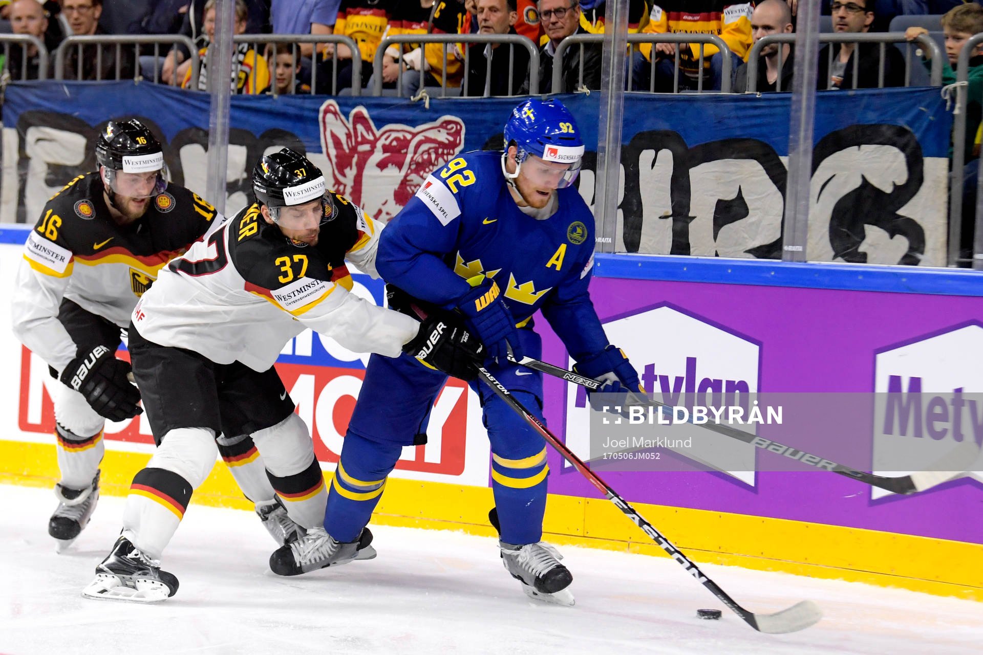 Tysklands Konrad Abeltshauser och Patrick Reimer  och