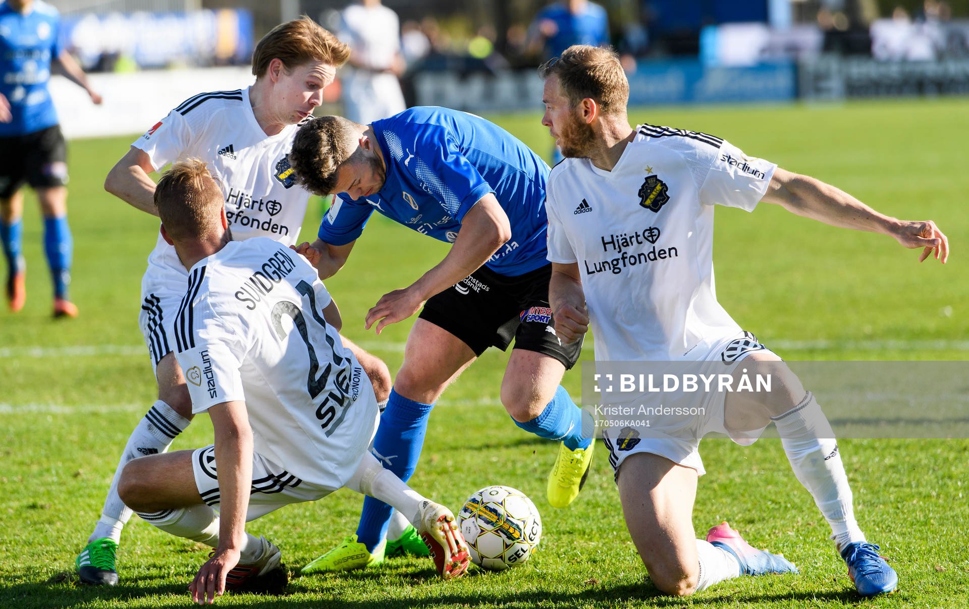 s Daniel Sundgren, Johan Blomberg och Per Karlsson