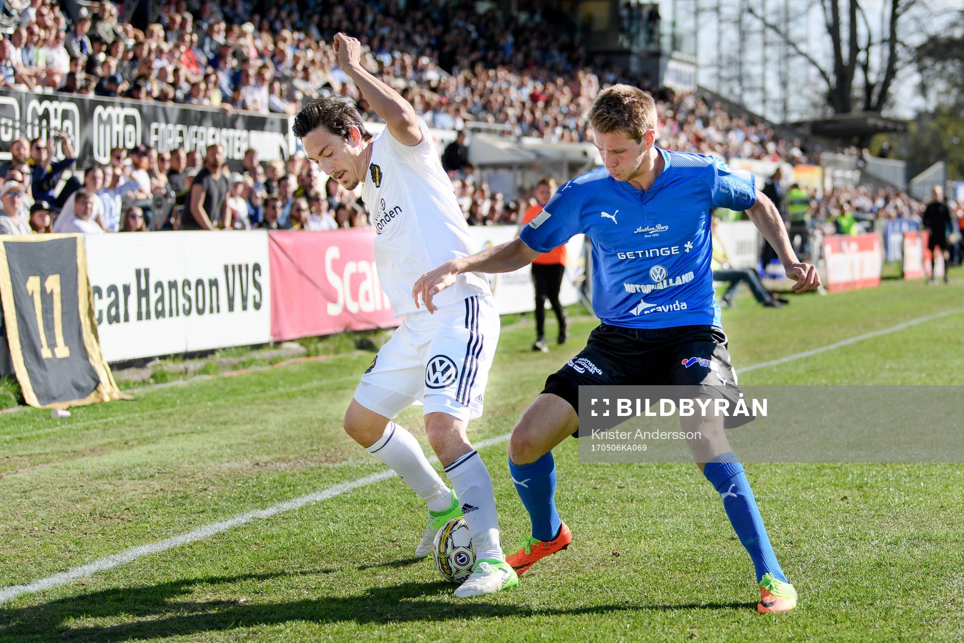 s Stefan Ishizaki och Halmstads Marcus Johansson