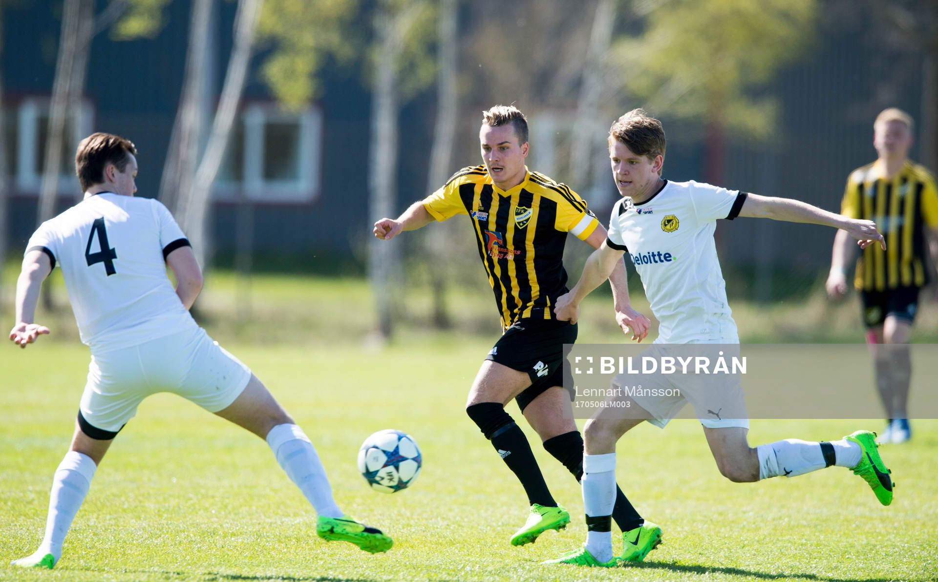 IFK Hässleholms  Danny Gunnarsson i matchen i division 2