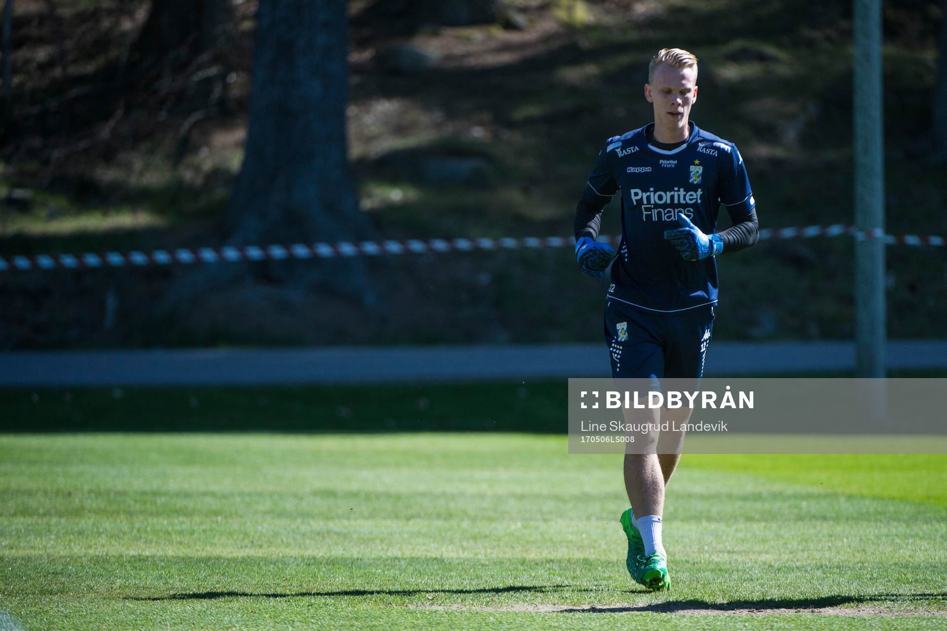 Målvakt Pontus Dahlberg