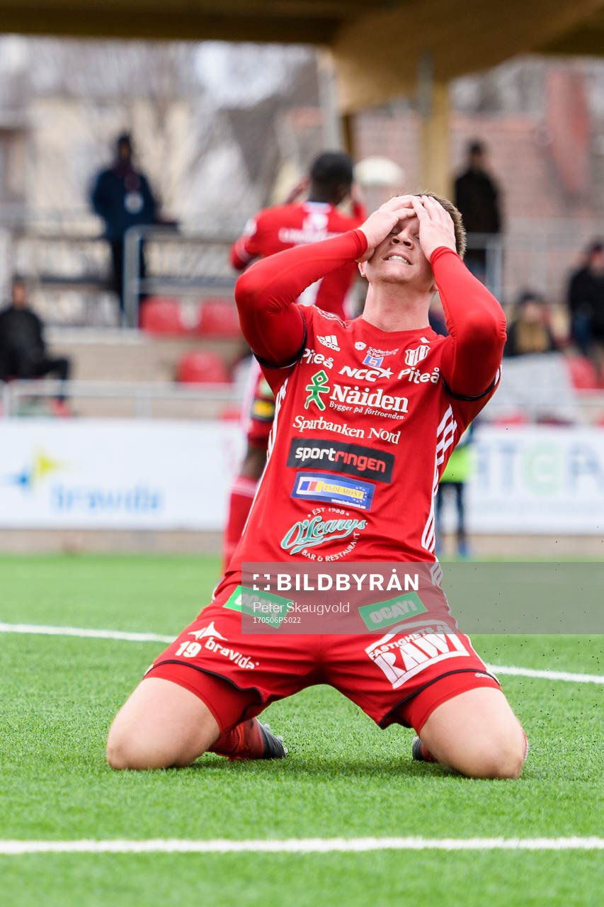 Piteås Joel Edström deppar