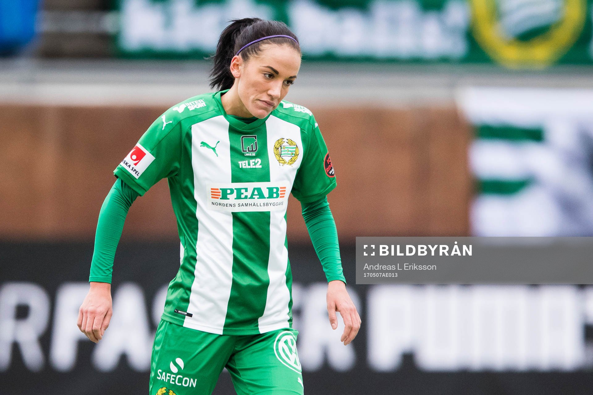 Hammarbys Anna Oskarsson deppar