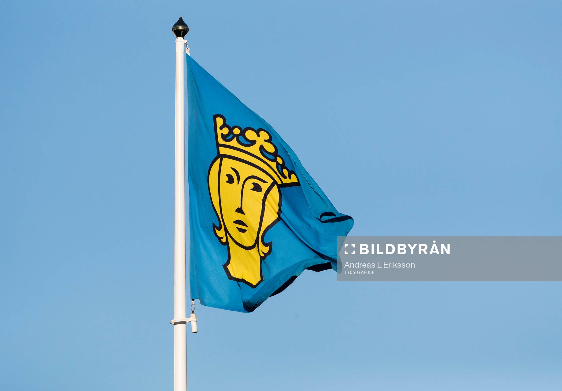Stockholms stads flagga