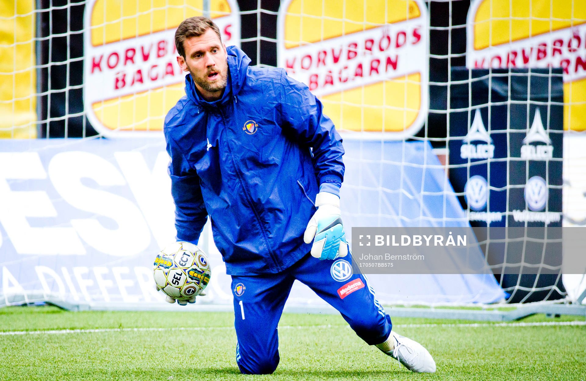 Djurgårdens målvakt Andreas Isaksson
