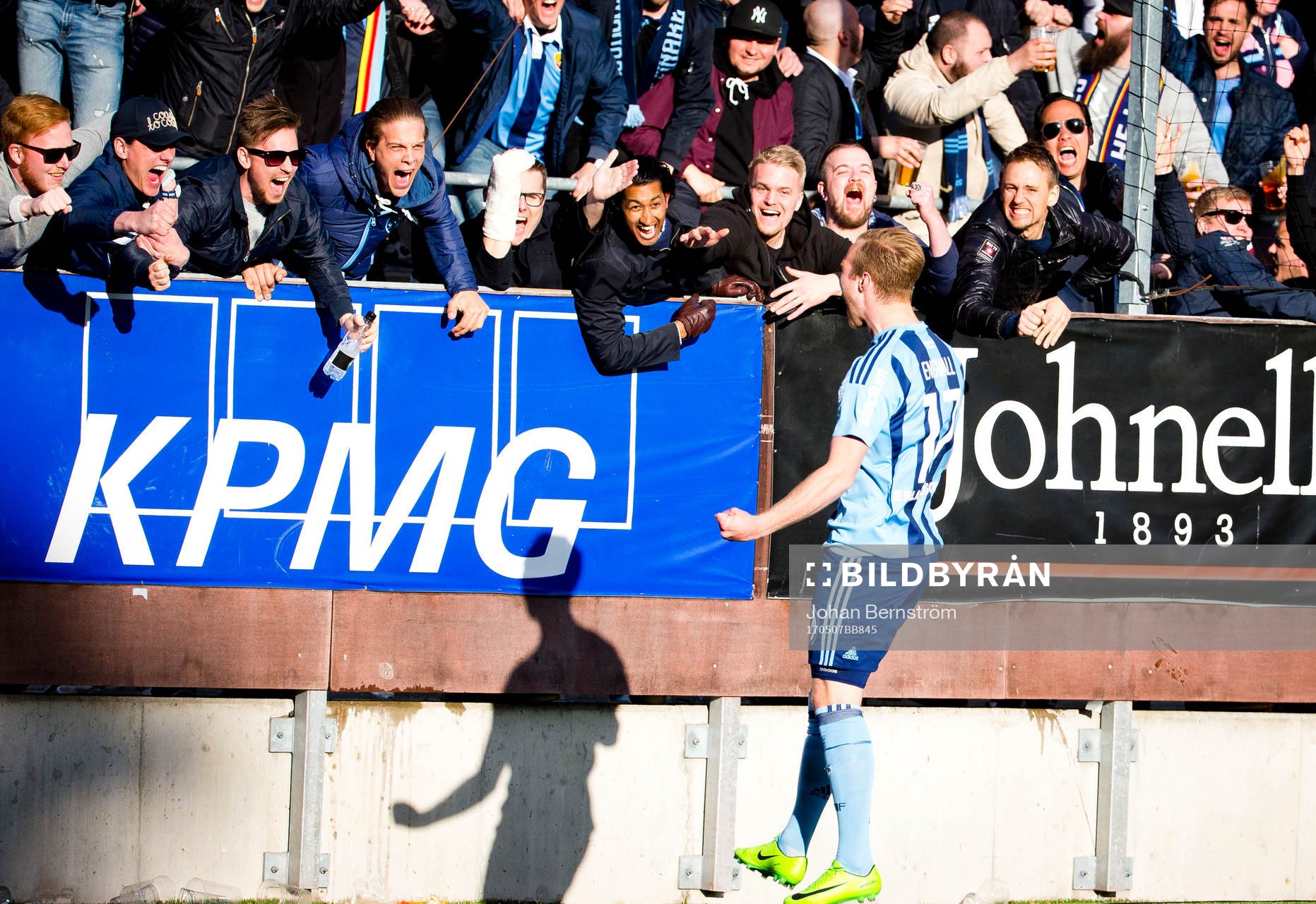 Djurgårdens Gustav Engvall gör 0-3 och gör därmed
