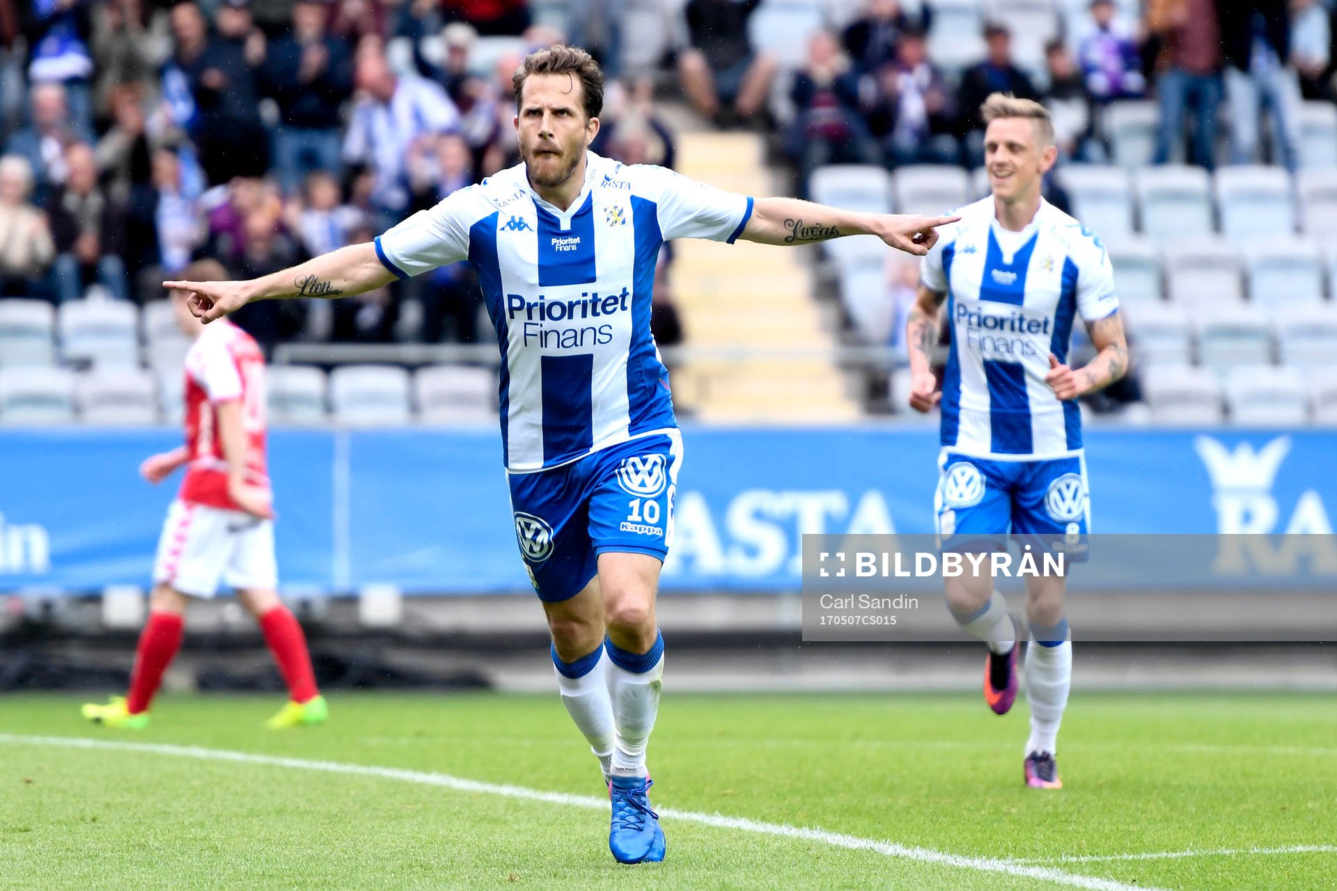 IFK Göteborgs Tobias Hysen jublar