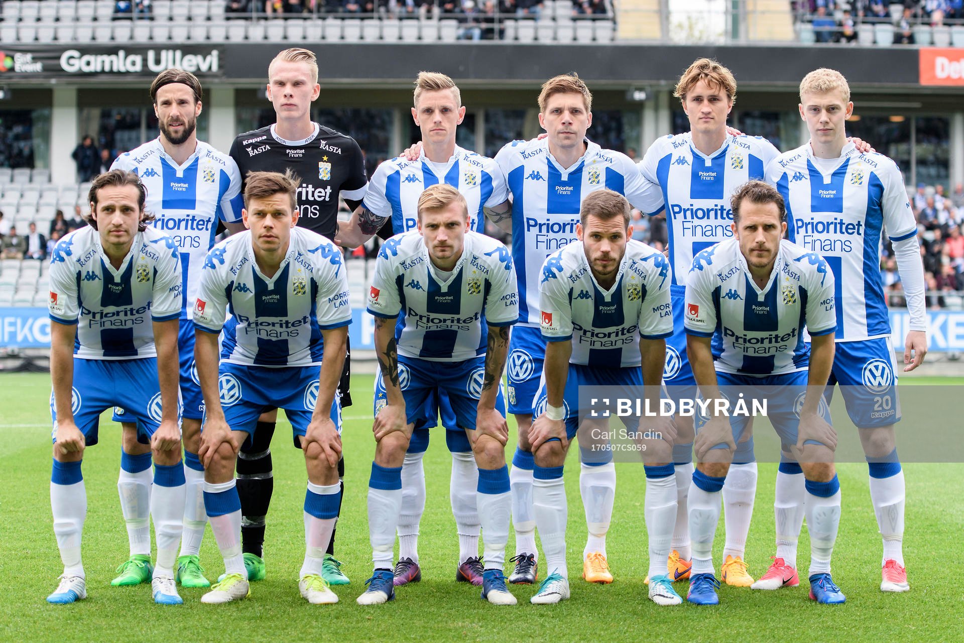 IFK Göteborgs Mattias Bjärsmyr, målvakt Pontus Dahlberg,