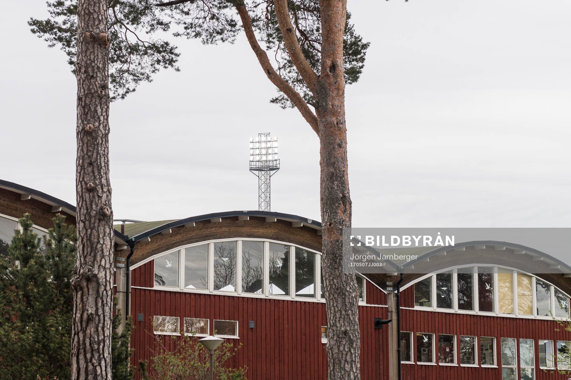 Elljus på Stadsparksvallen