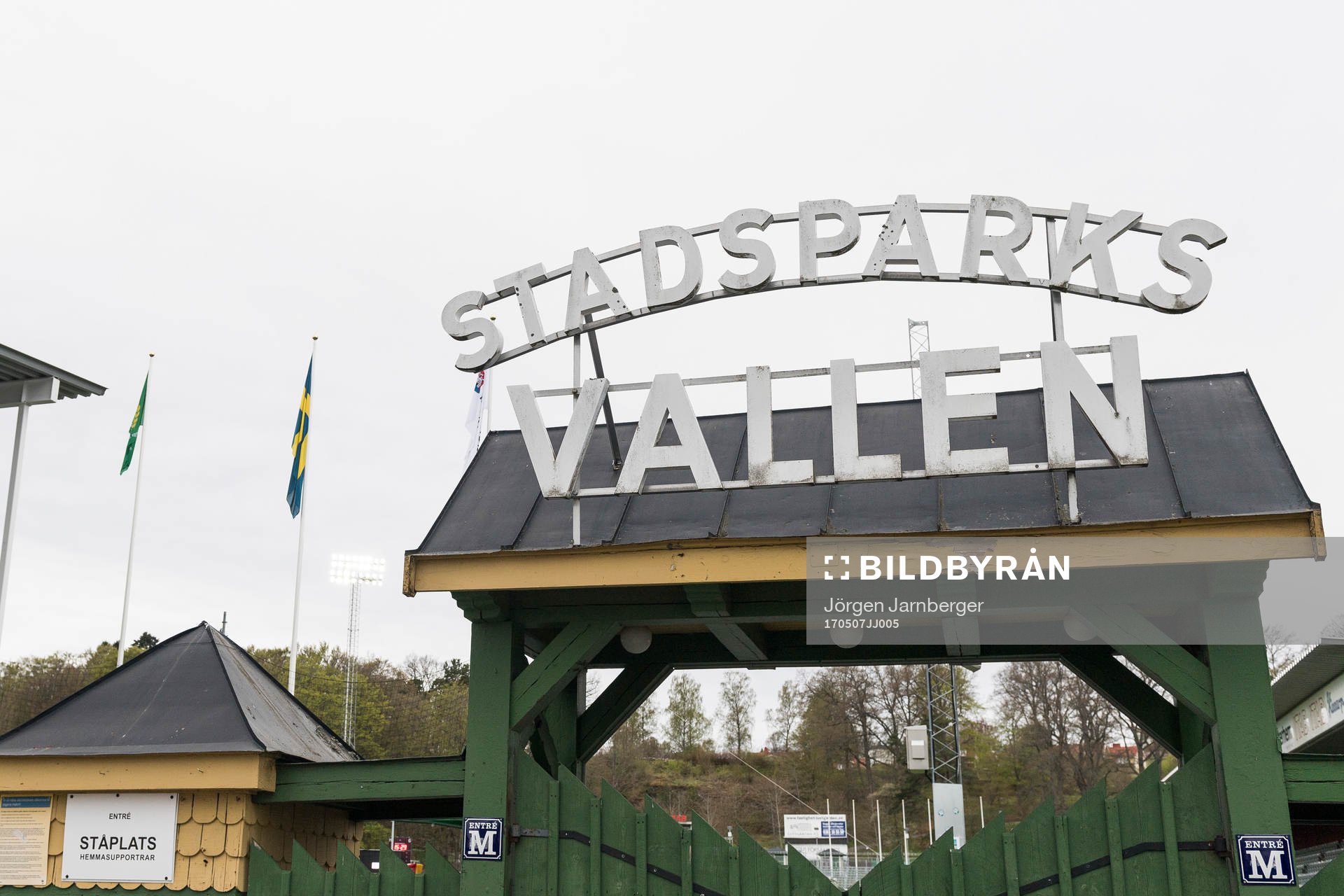 Entré till Stadsparksvallen