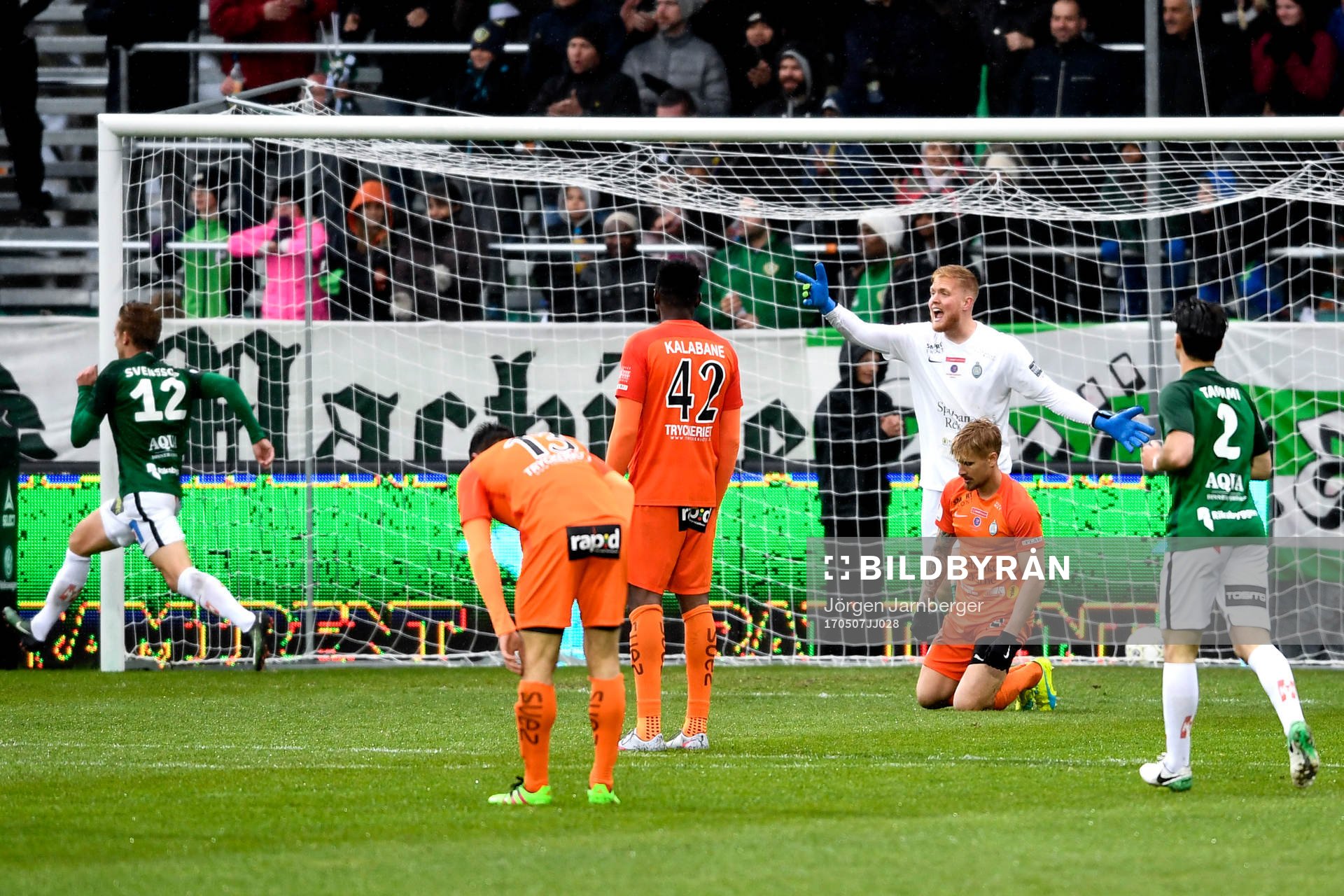 AFC Eskilstunas målvakt Tim Erlandsson 1-0 av Jönköpings