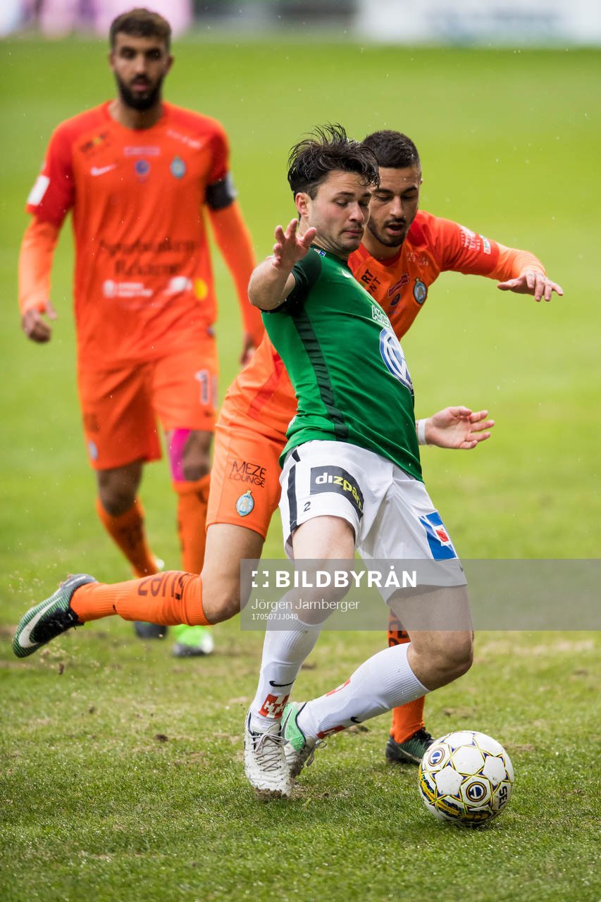 Jönköpings Jonathan Tamimi och AFC Eskilstunas Sasa Matic