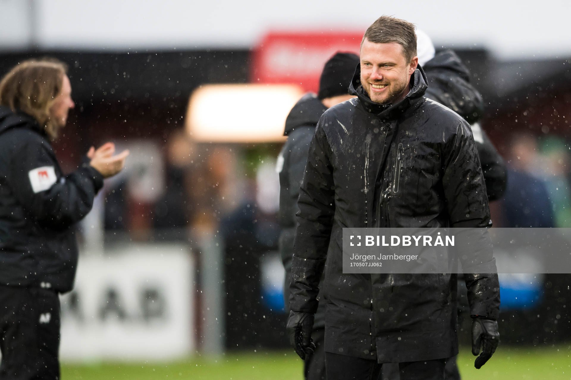 Jönköpings tränare Jimmy Thelin är glad