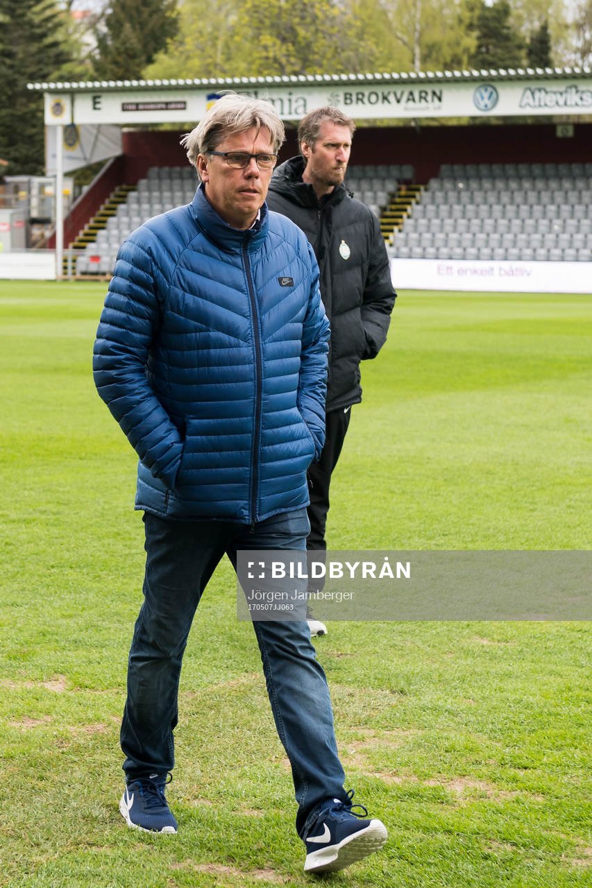 AFC Eskilstunas tränare Pelle Olsson