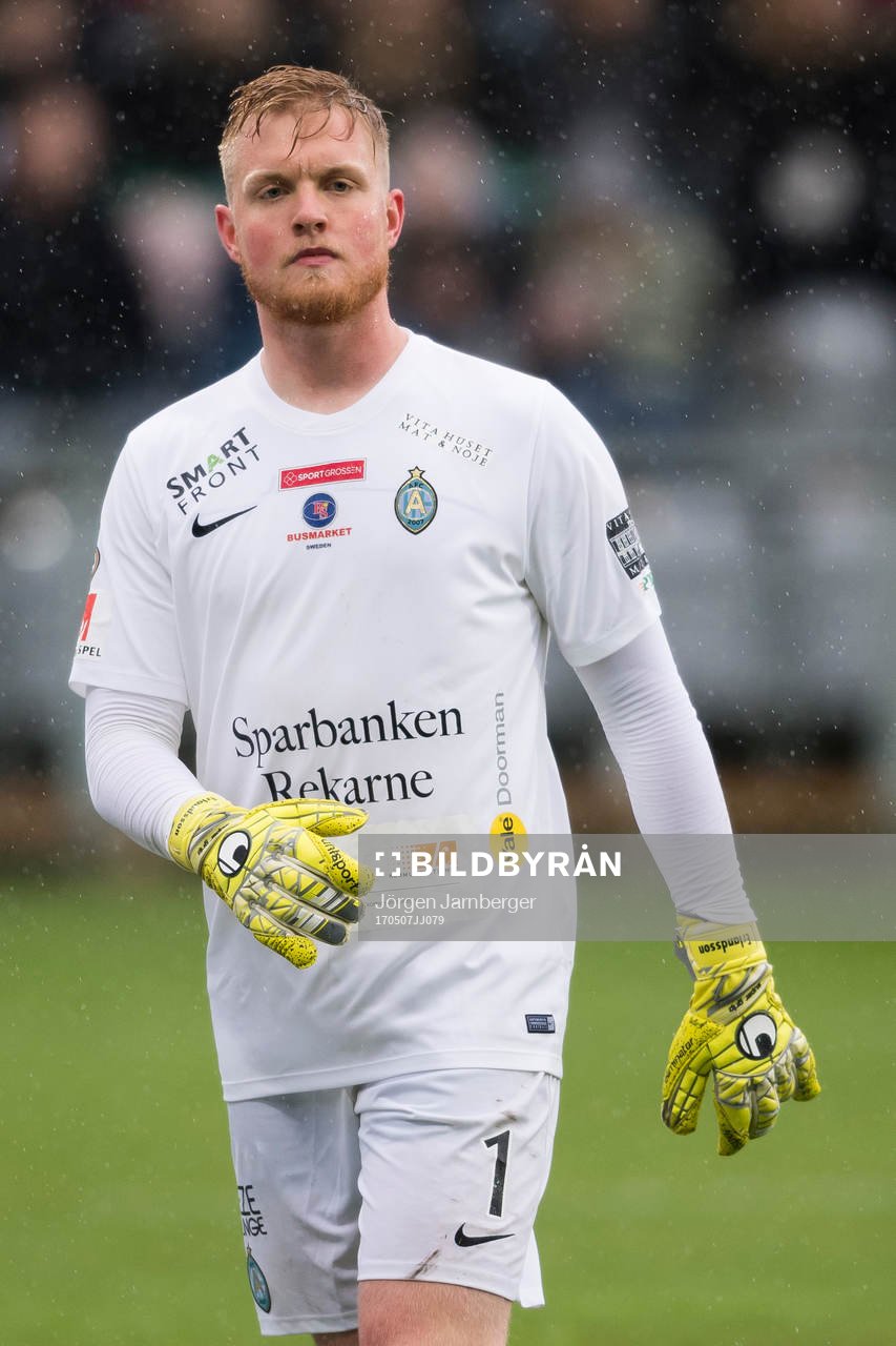 AFC Eskilstunas målvakt Tim Erlandsson