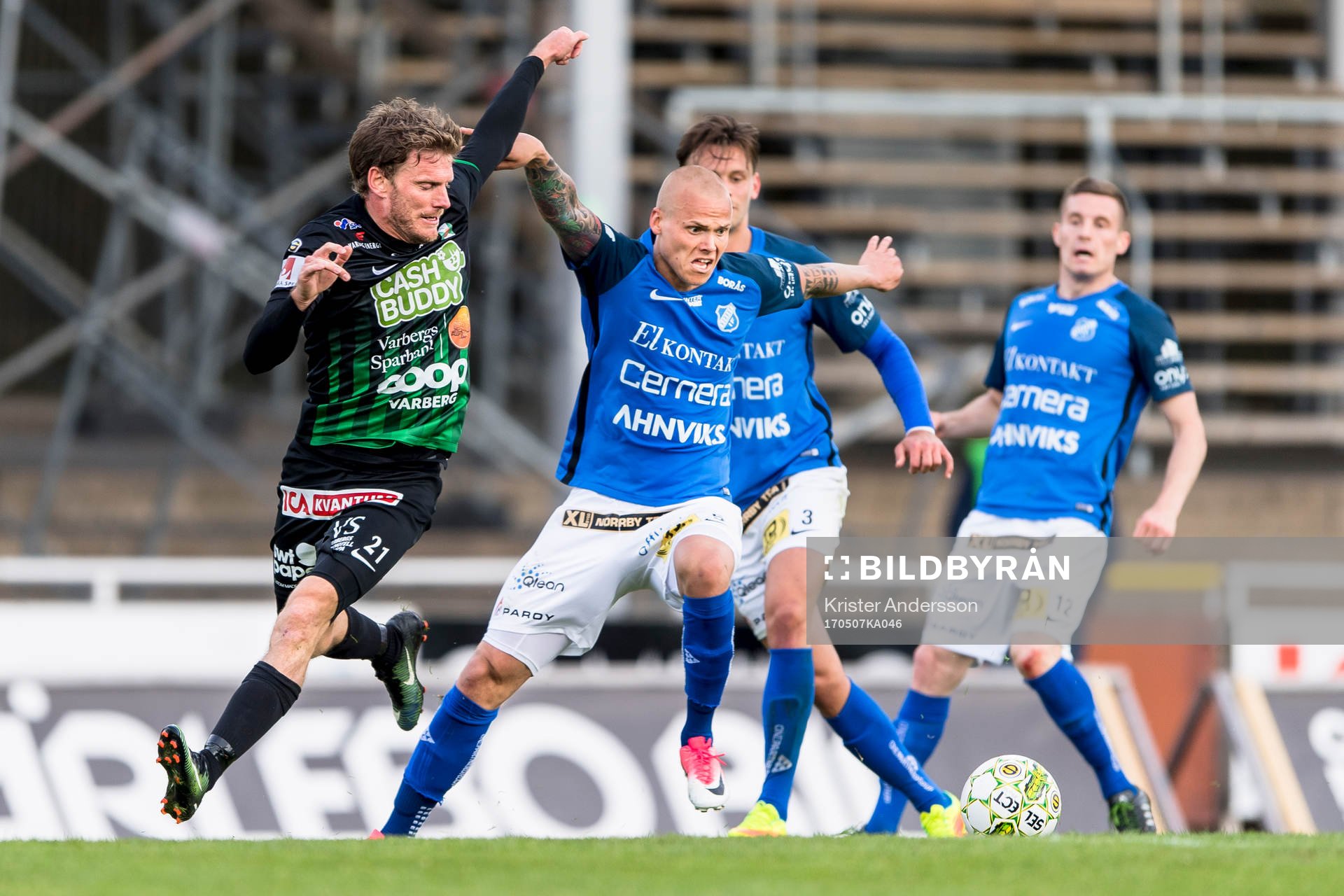Varbergs Karl Söderström och Norrbys Jesper Brandt